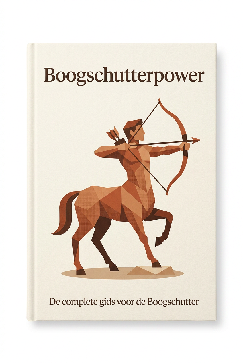 Boogschutterpower boekomslag