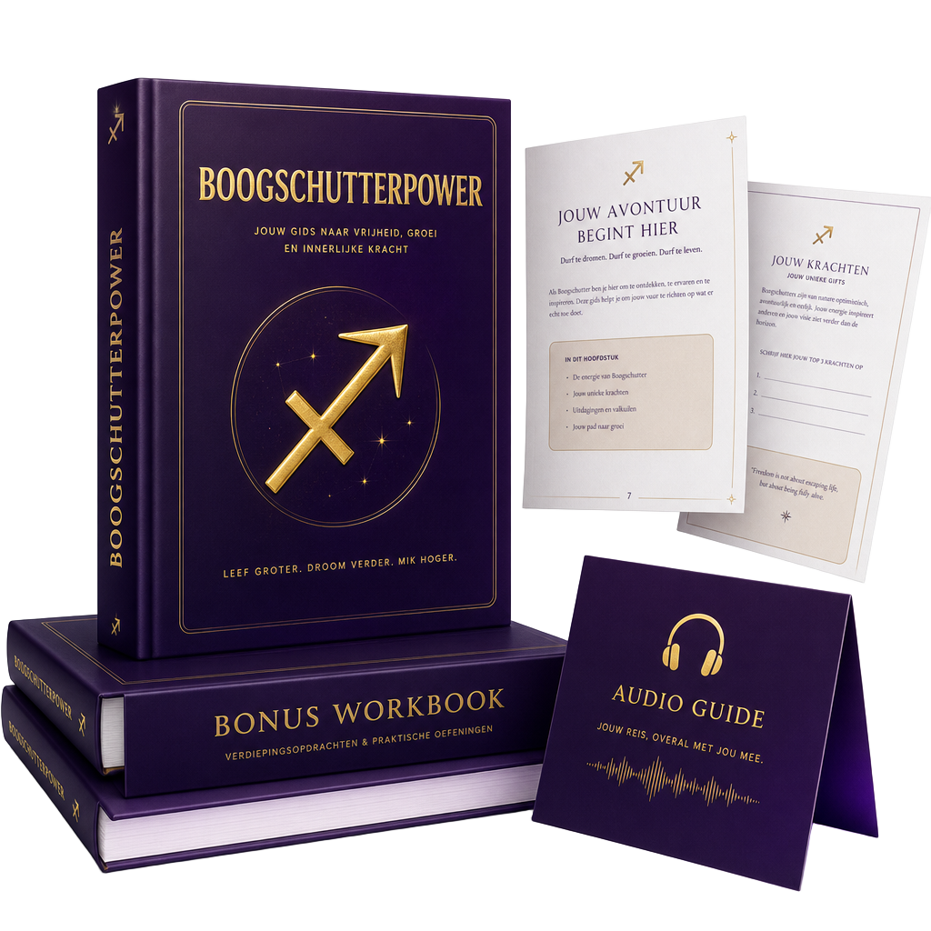 Boogschutterpower boekomslag