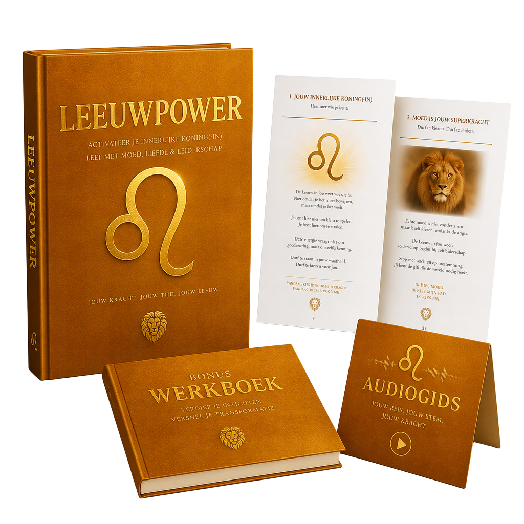 Leeuwpower boekomslag