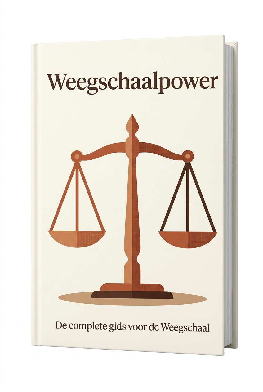 Weegschaalpower boekomslag